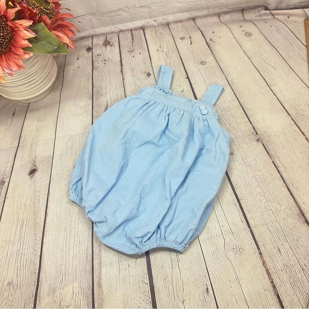 Little English corduroy ruffle bubble Baby Outfit 6M 100% cotton coquette girl